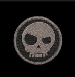 [테드기어]  민 T-SKULL 패치 / Mean T-Skull Patch/  아웃도어/캠핑차박/밀리터리패치/서바이벌/택티컬/특수부대/군경/전술 : 레제부산직영점
