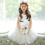 뮤럴 화이트 아동 유아 여아 주니어 연주회 화동 콩쿨 드레스 : 도담도담아동드레스아동정장