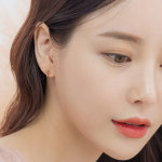 14K 십자가 피어싱 컷팅 기본 데일리 이너컨츠 피어싱 : SHARMONT 샤르몽