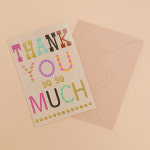 글리터 땡큐쏘머치 감사 카드 (Thank you so much) : The Jihyun