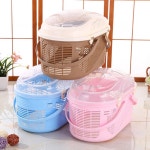 강아지 귀여운 바스켓 이동 여행 캐리어 강아지켄넬 강아지이동장 컨넬 : 더가가