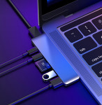 beeste USB-C 허브 HUB 어뎁터 동글 for 맥북 프로 MacBook Pro /2017/2016, 맥북 에어, 이동용 타입 C 어뎁터 : 로타리상회
