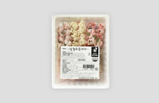 [푸드바스켓] 신-삼겹꼬치세트 500g /12꼬치 : 푸드바스켓