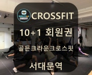 [골든크라운 크로스핏 서대문역][서울][중구] 크로스핏 레슨권(10+1쿠폰) : 골든크라운크로스핏 서대문역