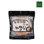 올굿즈 끓여먹는 아기누룽지 우리아기 첫 누룽지 아기간식 농부의딸 무농약 현미 누룽지 500g : 올굿맘
