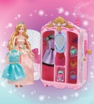 시크릿쥬쥬 별의여신 공주옷장 어린이 인형놀이 소꼽놀이 화장품 화장 인형 장난감 세트 : 조은사람