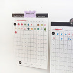 아이씨엘 Habit tracker ( A4 ) -100days  목표달성 플래너 해빗 트래커 : 아이씨엘 ICIEL