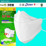 크린탑 KF94 소형 30개입 황사마스크 코로나바이러스 숨쉬기편한KF94 : 의인테크