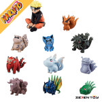 메가하우스 나루토 질풍전 GEM 시리즈 외전 우즈마키 나루토와 미수들 (10종 세트) : 세븐토이