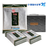 현대수산맛김 보령 대천김 재래김/파래김/돌김 15봉 : 서울김 스토어