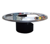 깡통 좌식 테이블 숯불 로스타 부탄가스 테이블 화로 드럼통 식탁 농막 캠핑 원형 900파이 : 칠성가구