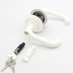 호페 방문손잡이 HOPPE 138 F9010 퓨어화이트 방문고리 : 메탈스토어