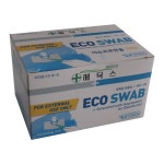 메딕스 에코 알콜스왑/소독솜/일회용 알콜 스왑/의약외품 살균소독제/이소프로판올 70%/1통 (100매입) : 인터팜아울렛