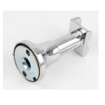 KHM-200 크롬 큐비클 화장실 받침대 : 디지털도어락 가람열쇠