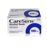 케어센스 알콜스왑 100매 개별포장 1회용 소독솜 약국 일회용 알콜솜 : 뷰티앤메디