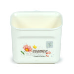 J0039/ (3785) 코스모스 욕실용 다용도 비치형 꽃무늬 칫솔걸이 칫솔케이스 소형 : 크린이오