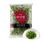 냉동 청피망 1kg 다이스 슬라이스 선택 마당발 피자 볶음밥 필라프 토핑 : 팔도보부상