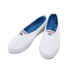 슈퍼카미트 남여공용 아동 학생 학교 성인 화이트 쿠션 미끄럼방지 슬리퍼 실내화 : SHOEKING