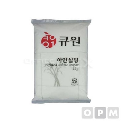 삼양사 큐원설탕(정백당3KG) : 원플러스엠 | 네이버쇼핑