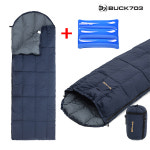 올스턴 오리지널 오리털 사각 후드형 침낭 550g 솜털80% 깃털20% 이불겸용 침낭 : 코스날마트