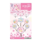 우일 몽이 캐릭터 모듬행거 (MC-9) / 벽후크 옷걸이 다용도걸이 벽면고리 행주걸이 : 세신 라이프