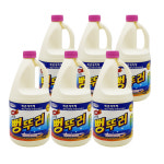 성진켐 샤이린 뻥뚜러 2L 6개 펑 배관 배수구청소 욕실 씽크대 하수구 막힘 청소 뚫어뻥 : 마트온