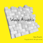 [Wave Acoustic 웨이브어쿠스틱]음향 디퓨저/음향판디퓨저/흡음재 사운드디퓨저 방음인테리어 : 웨이브어쿠스틱