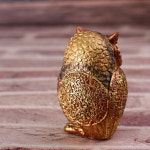코코넷 골드 부엉이장식품 풍수 인테리어 부엉이 장식 소품 인형 : 코코넷