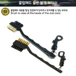 클럽헤드 클린 블랙 브러쉬 골프브러쉬 헤드클리너 : 영골프