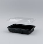 반찬용기 샐러드 소스용기 DL-234-1 (투명/흑색/백색) 320개 세트 : 푸드팩