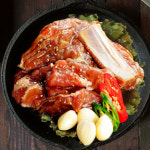 [더락] 국내산 수제 숯불 양념 돼지갈비 900g 1800g : 또와창고