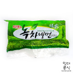 맛찬들 백미 녹차냉면 2kg 10인분 냉동 [잇더분식] : 잇더분식