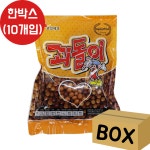 광일제과 꾀돌이 BOX(180gx10개입) 깐돌이 인간사료 쫀드기 대용량과자 추억의불량식품 : 민이네점빵