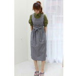 장금이 청해지 앞치마 플로리스트 네일샵 꽃집 카페 어린이집교사 약국 빅사이즈 자체제작 국산원단 고급앞치마 : 소담소담 앞치마