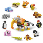 [동물 레고/ 캡슐 블럭]12가지 애니멀 자이언트 합체 어린이집 유치원 크리스마스 선물 : 곰세마리 놀이터