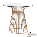 [퍼니처팩토리몰]어니언 스틸테이블2 인테리어 카페테이블 업소용 피치골드테이블 : 퍼니처팩토리몰