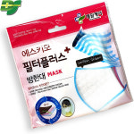 에스키모 필터플러스 방한대 면마스크 30개 (화이트) : 대성메디칼