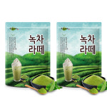 보림제다 녹차라떼 파우더 500g 2개세트 : 커피바바 주식회사