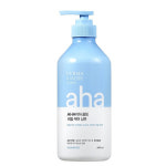 애경 더마앤모어 AHA아하 쿨링 비듬케어 샴푸 600ml 비듬 있는  두피에는 AHA로 시원한 각질 케어 : MOMOBOX