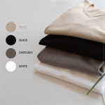 [1+1] 자체제작 데일리 베이직 브이넥 여성 빅사이즈 반팔티셔츠 66 77 88 99 100 : 코코세븐7