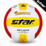 스타 배구공 뉴하이스트 칼라 (VB425-34,스타)화이트_팜 : 아띠스포츠