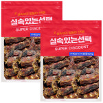 실속있는선택 애견 수제간식 오리목뼈 500g : 수제명가