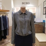 BCBG 스터프 프린트 블라우스 B0A2B426  32 : 롯데아울렛 율하점 BCBG
