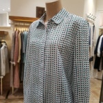 BCBG 스터프 프린트 블라우스 B0A2B426  42 : 롯데아울렛 율하점 BCBG