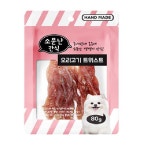 소문난간식 오리고기 트위스트 80g : 펫과토이