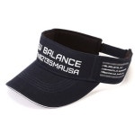 뉴발란스 골프 남자 여성 레터링 쿨맥스 썬캡 썬바이저 사이즈 조절형 모자 5종 : 온오프브릿지