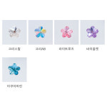 스와로브스키 4744 플라워 팬시 네일스톤 10mm 크리스탈 2개입 벚꽃 파츠 : 쏘블링 네일