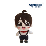 샌드박스 프렌즈 도티 잠뜰 쵸쵸우 칠각별 수현 코아 도숭이 고냥뜰 인형 쿠션 초대형 가방고리 인형 : 센스샵토이