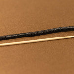 소가죽 얇은 안경줄 꽈배기 매듭 마스크줄 스트랩 알러지 방지 블랙 브라운 검정 수제 : 박싱시스템