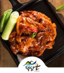 청둥오리 소금구이400g 반마리 : 덕담골 장터마을